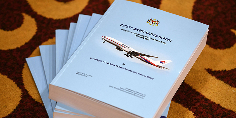 Cosa dice il nuovo rapporto sul volo MH370