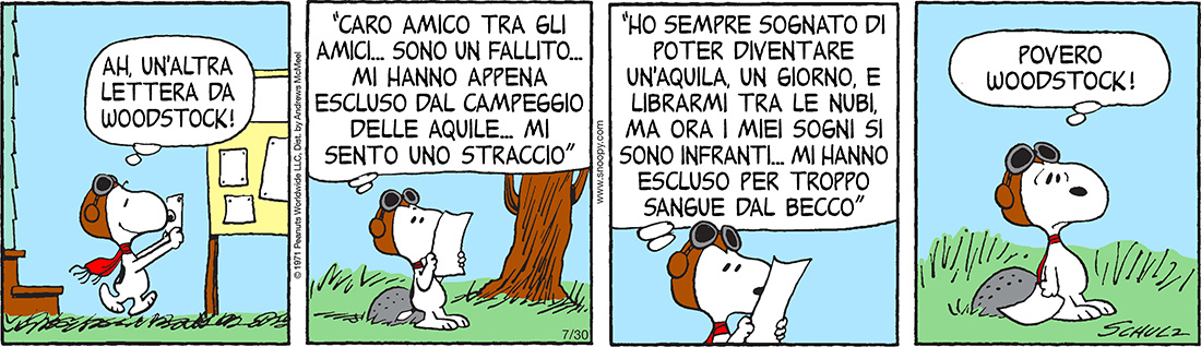 Peanuts 2018 luglio 30