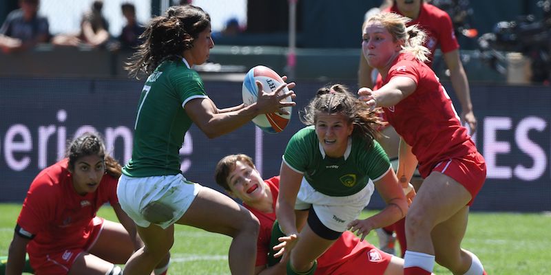 Alcuni sport richiedono maggiori protezioni per il seno rispetto ad altri (MARK RALSTON/AFP/Getty Images)