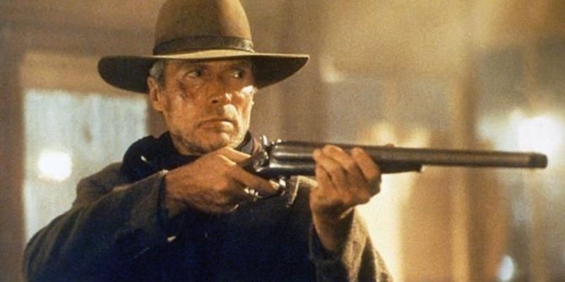 Clint Eastwood in "Gli spietati"