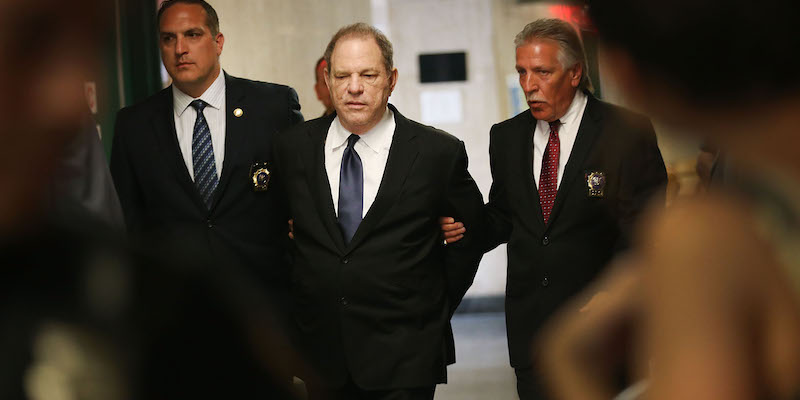 Harvey Weinstein in tribunale a New York (Spencer Platt/Getty Images)