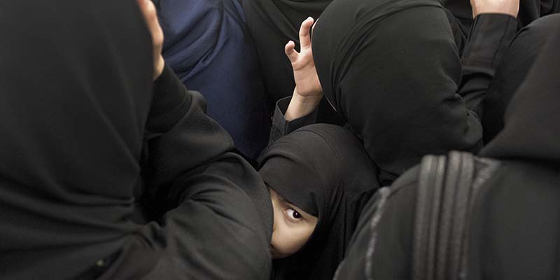 Un gruppo di donne in Arabia Saudita
(AP Photo/Nariman El-Mofty)