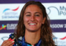 Simona Quadarella ha vinto l'oro negli 800 metri stile libero ai campionati europei