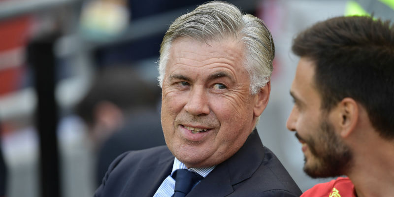 L'allenatore del Napoli, Carlo Ancelotti (Charles McQuillan/Getty Images