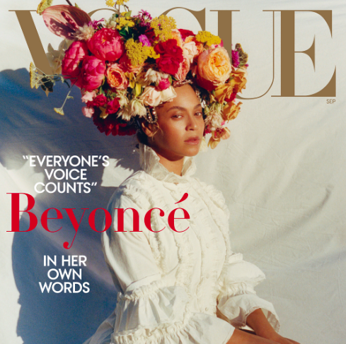 La copertina dell’edizione di settembre di Vogue, con Beyoncé