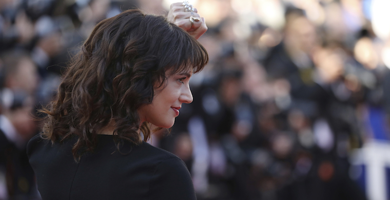 Asia Argento a Cannes, in Francia, nel maggio 2018 (Vianney Le Caer)