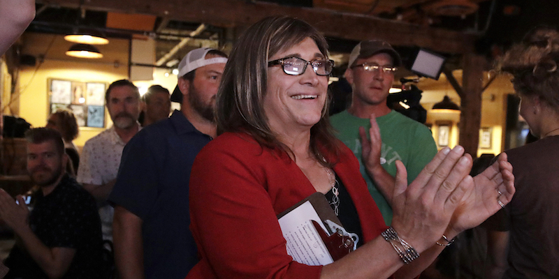 La prima donna transgender candidata governatrice negli Stati Uniti