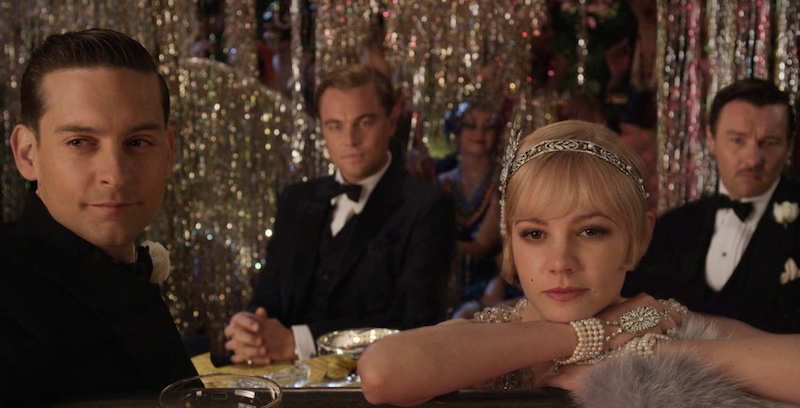 Una scena del film Il Grande Gatsby, del 2013