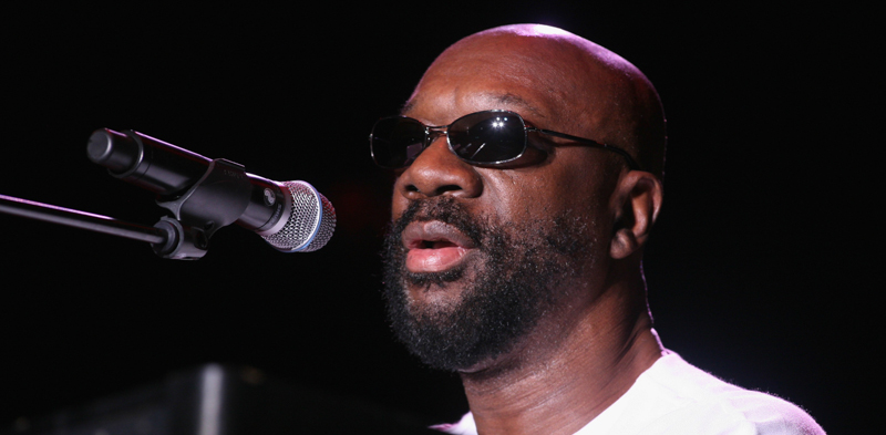 Isaac Hayes in concerto in Inghilterra nel 2007. MALMESBURY, UNITED(Matt Cardy/Getty Images)