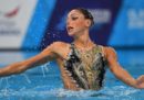Linda Cerruti ha vinto la medaglia di bronzo nel nuoto sincronizzato agli Europei di Glasgow