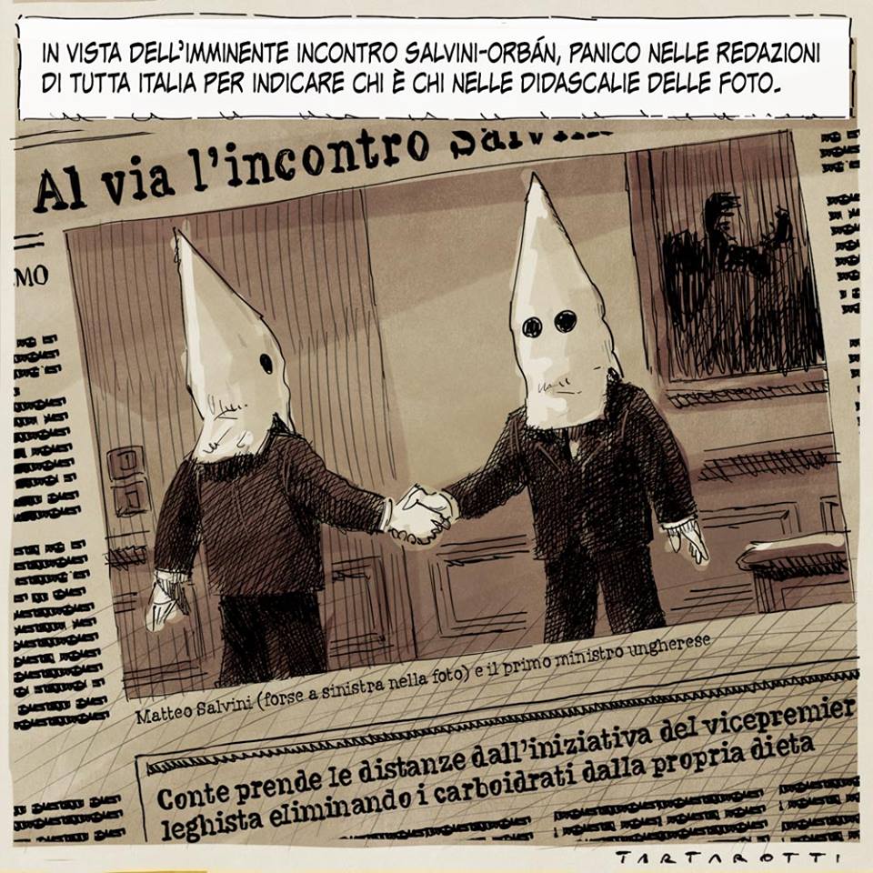 Panico nelle redazioni