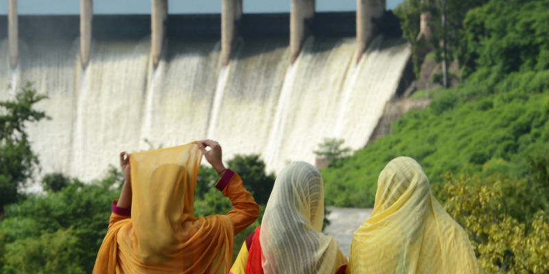 Una diga vicino a Islamabad, Pakistan, in una foto del 2013 ( FAROOQ NAEEM/AFP/Getty Images) 