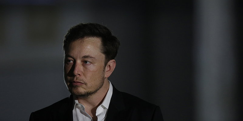 Elon Musk a Chicago, 14 giugno 2018 (Joshua Lott/Getty Images)