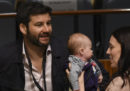 Le foto di Jacinda Ardern con la sua bambina all'ONU