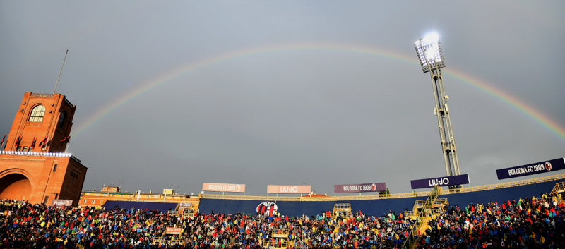 Lo stadio Dall'Ara a Bologna. (ALBERTO PIZZOLI/AFP/Getty Images)