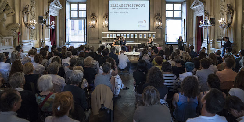 Un evento organizzato al Circolo dei lettori di Torino lo scorso settembre: un incontro con la scrittrice Elizabeth Strout (Circolo dei lettori)