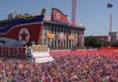 Le foto della grande parata militare in Corea del Nord