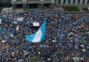 Le proteste contro Jimmy Morales, in Guatemala