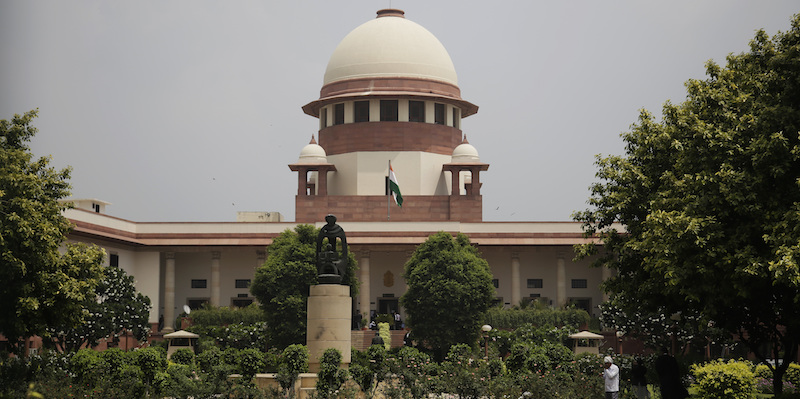 La Corte Suprema indiana (AP Photo/Altaf Qadri)