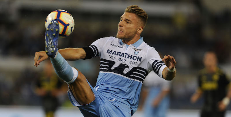 Ciro Immobile, attaccante della Lazio (Marco Rosi/Getty Images)