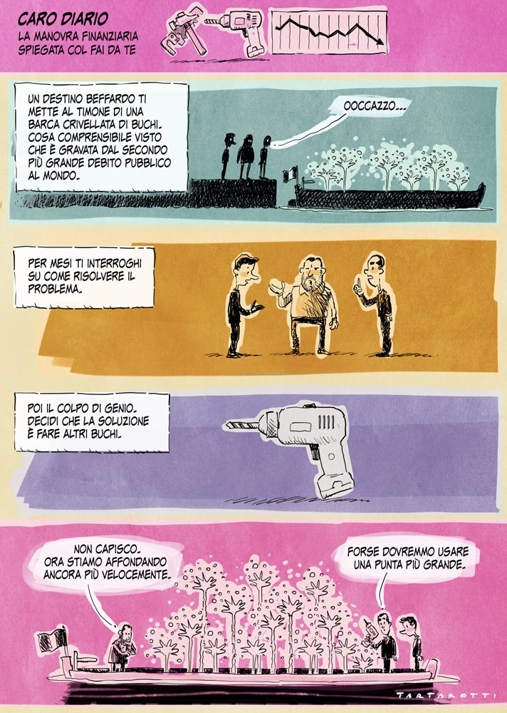 La manovra finanziaria spiegata col fai da te