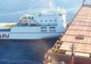 Due navi si sono scontrate domenica a nord della Corsica, c'è del carburante che sta fuoriuscendo in mare
