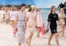 La sfilata di Chanel, in spiaggia