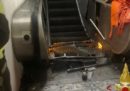 La scala mobile crollata nella metro di Roma