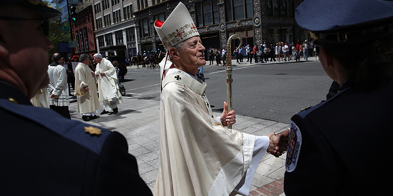Donald Wuerl a Washington, 1 maggio 2018
(Win McNamee/Getty Images)