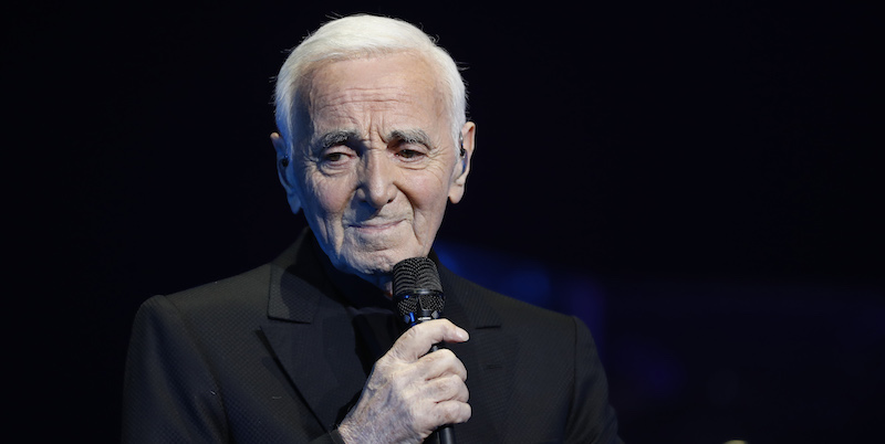 Charles Aznavour a Parigi nel 2016
(FRANCOIS GUILLOT/AFP/Getty Images)