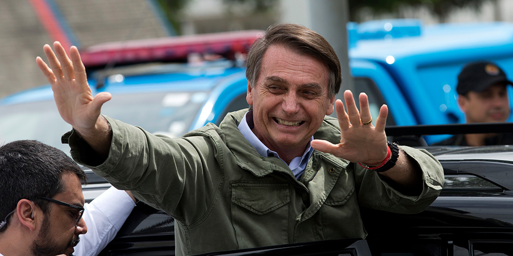 Jair Bolsonaro (AP Photo/Silvia izquierdo)