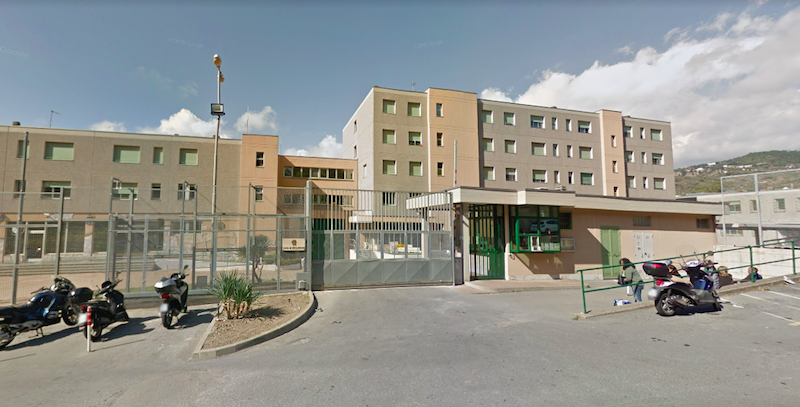 Facciata del carcere di Sanremo (Google Maps)