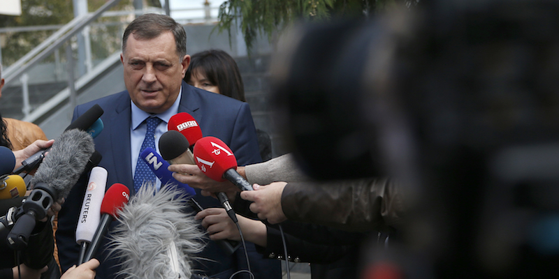Milorad Dodik (AP Photo/Darko Vojinovic)