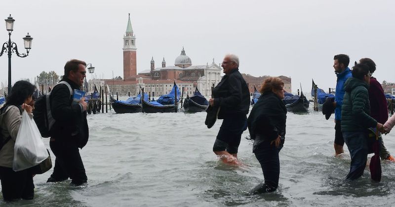 Venezia, 29 ottobre
(Miguel MEDINA/AFP/LaPresse)