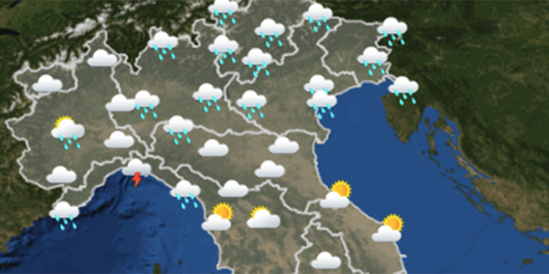 Le previsioni del tempo per domani, sabato 27 ottobre