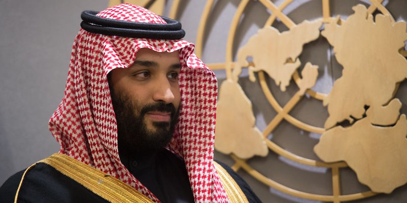 Il principe ereditario saudita Mohammed bin Salman (BRYAN R. SMITH/AFP/Getty Images)
