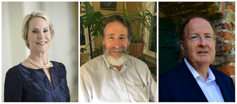 Frances Arnold (HEIKKI SAUKKOMAA/AFP/Getty Images); George P. Smith (Marjorie Sable via AP); Gregory Winter (Aga Machaj via Wikiepdia)