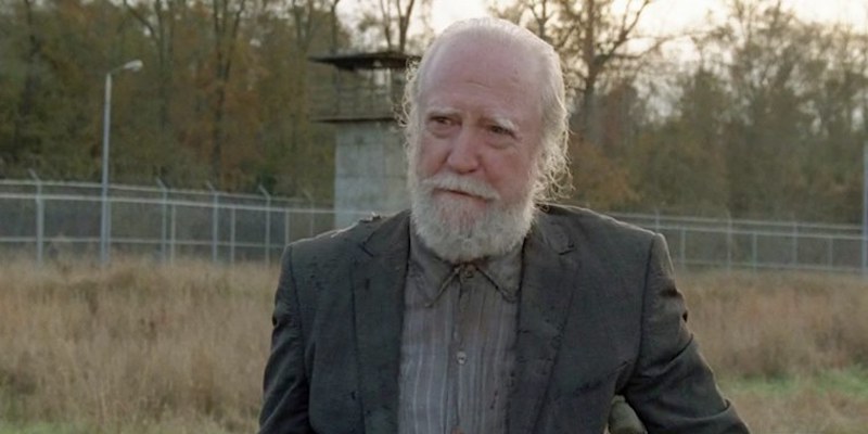 L'attore Scott Wilson in "The Walking Dead"
