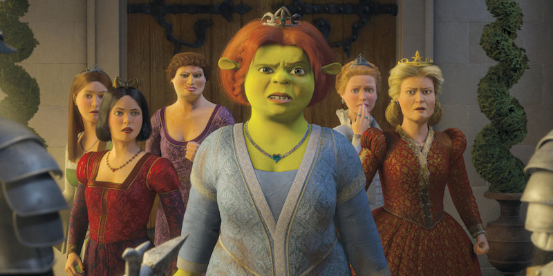 Un'immagine dal film "Shrek Terzo"