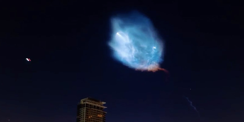 Forse il miglior timelapse di sempre di un lancio spaziale