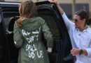È stato risolto il mistero della scritta sulla giacca di Melania Trump