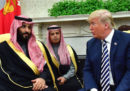 La dichiarazione di Trump a sostegno dell'Arabia Saudita