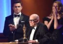 La premiazione di tre Oscar onorari