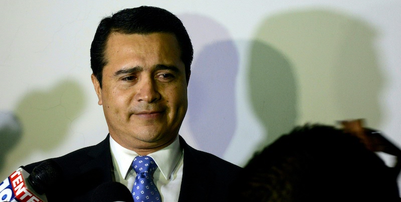 Juan Antonio Hernández, fratello del presidente dell'Honduras Juan Orlando Hernández. (ORLANDO SIERRA/AFP/Getty Images)