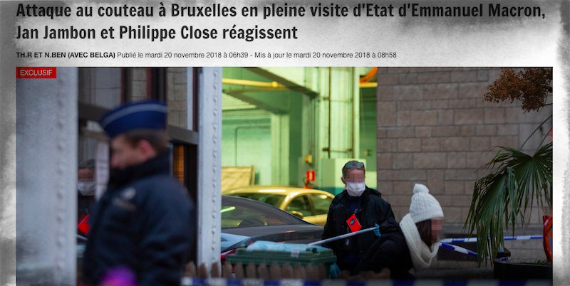 La notizie data dal sito online belga DH