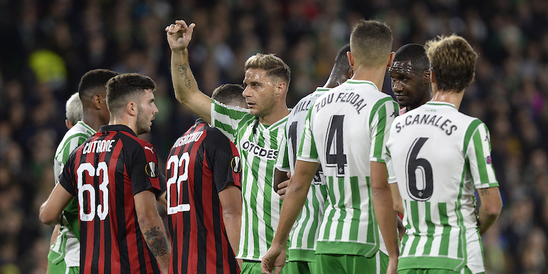 Il Milan ha pareggiato 1-1 con il Betis Siviglia nel quarto turno dei gironi di Europa League