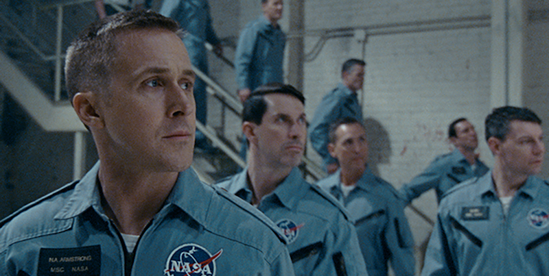 Una scena dal film First Man - Il primo Uomo