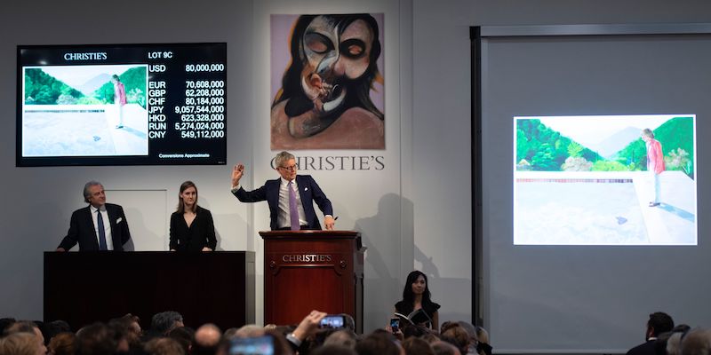 Un quadro di David Hockney è diventato il più pagato di sempre di un artista vivente