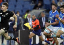 L'Italia di rugby è stata battuta 66-3 dalla Nuova Zelanda nell'ultimo test match di novembre