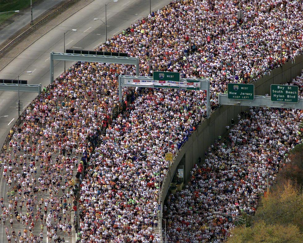Foto della maratona più famosa del mondo Il Post